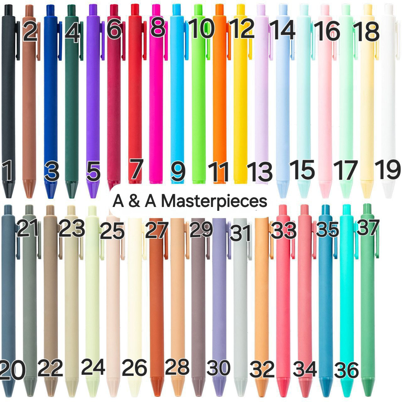 Plastic Pens